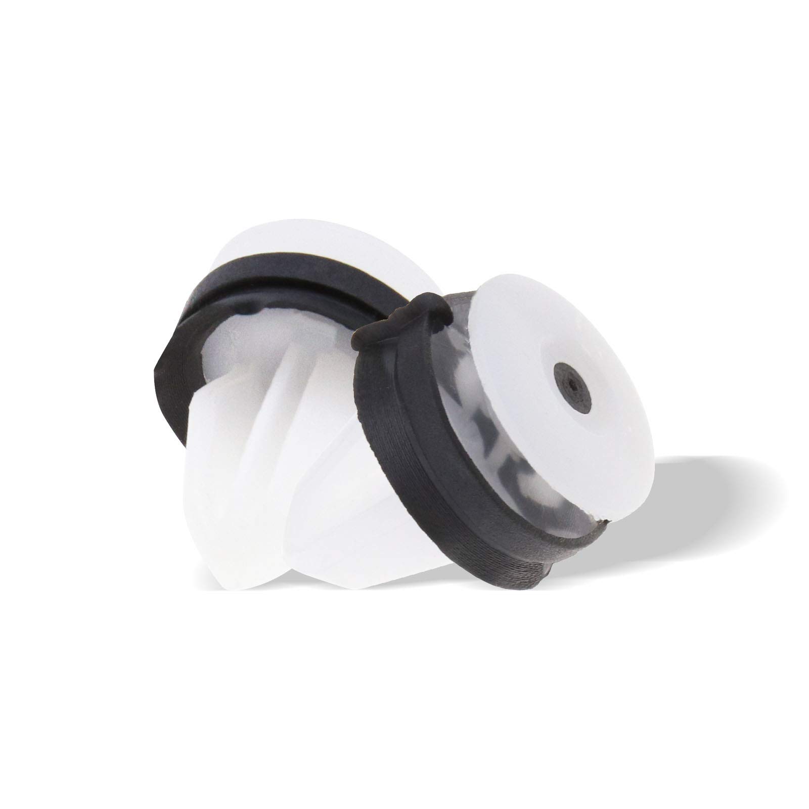 Be In Your Mind 50 Stück Verkleidungsclips Zierleiste Seitentür Auto Clips mit Unterlegscheiben aus Gummi W714231S300 1571079 für Loch von 8 mm