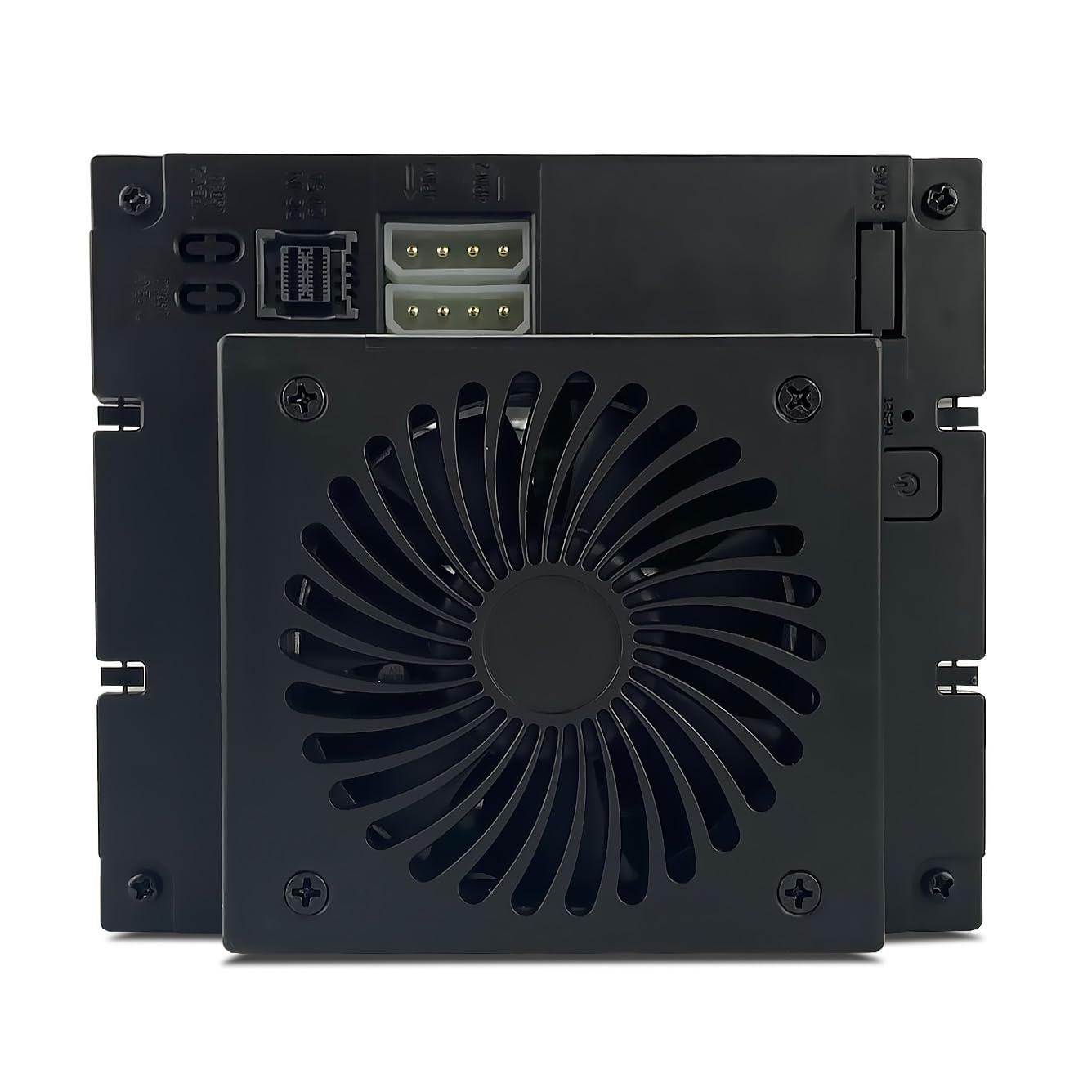 FANTEC WR-C3141-12G/6G SAS/SATA 12G/6G Backplane Gehäuse für 4× 3,5"/2,5" HDD/SSD auf Einschubträger in einem 3X 5,25" Modul