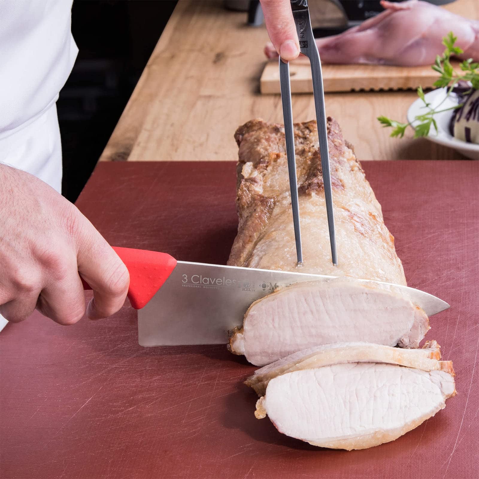 CUCHILLO DESHUESAR POLIPROPILENO NEGRO 13 cm - 5" FH 3C