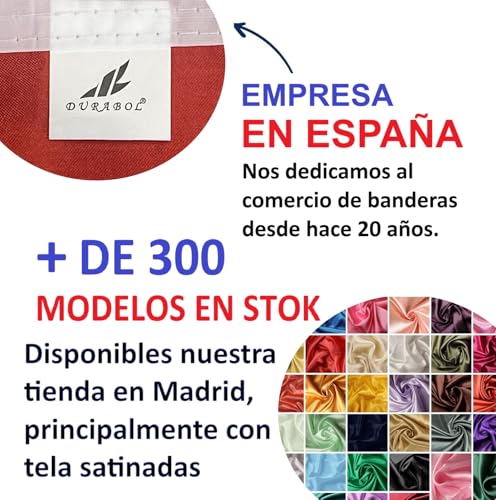 Durabol Flagge Burgunder-Kreuz, Spanisches Reich, Adler, Bizephala-Kreuz, Heiliges Andreas-Kreuz, Violett, 150 x 90 cm, Satin glänzend (Burgund)