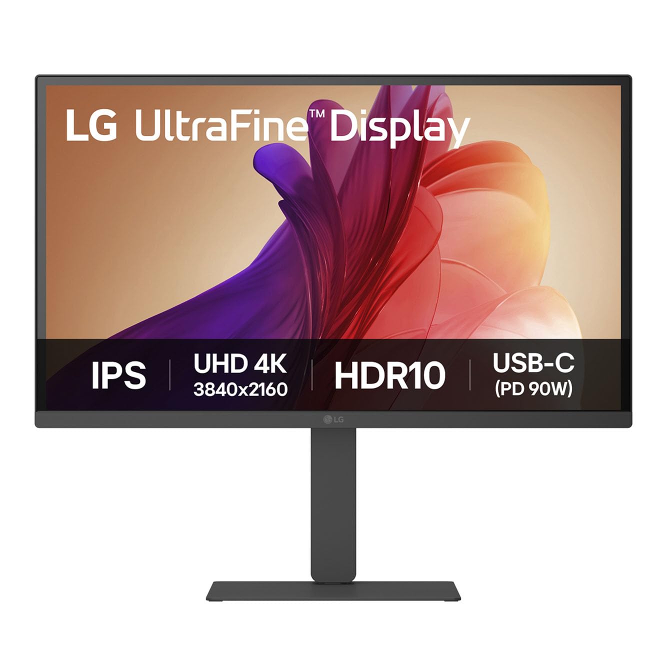 LG Monitor 27U730A-B.AEU, 27", 4K UHD (3840x2160), HDR10, IPS, webOS 24, USB-C (90W), Bluetooth, DCI-P3 90%, HDMI, DisplayPort, HDR Effekt, Schwarz