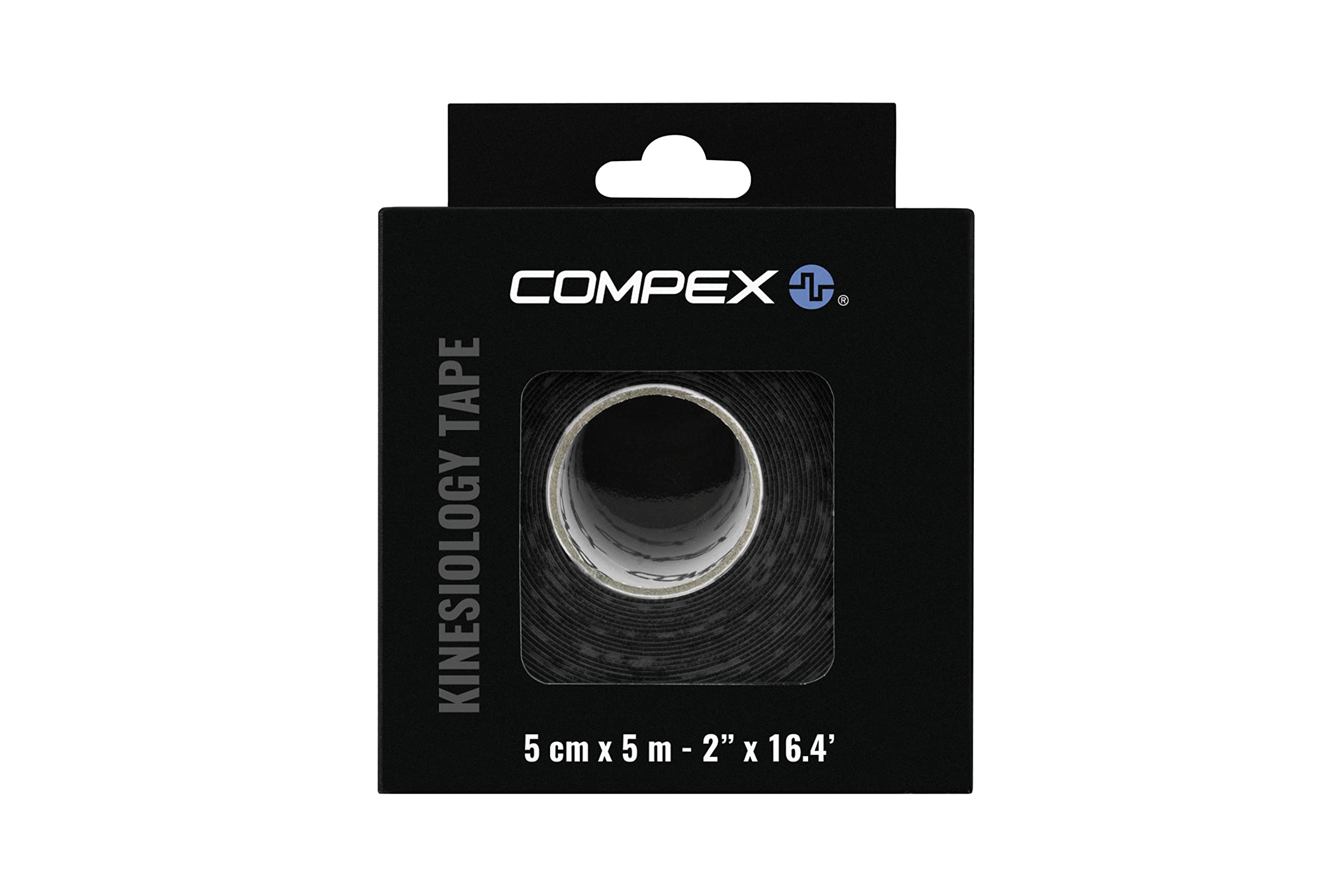 COMPEX Tape für Erwachsene, Schwarz, 12 Rollen