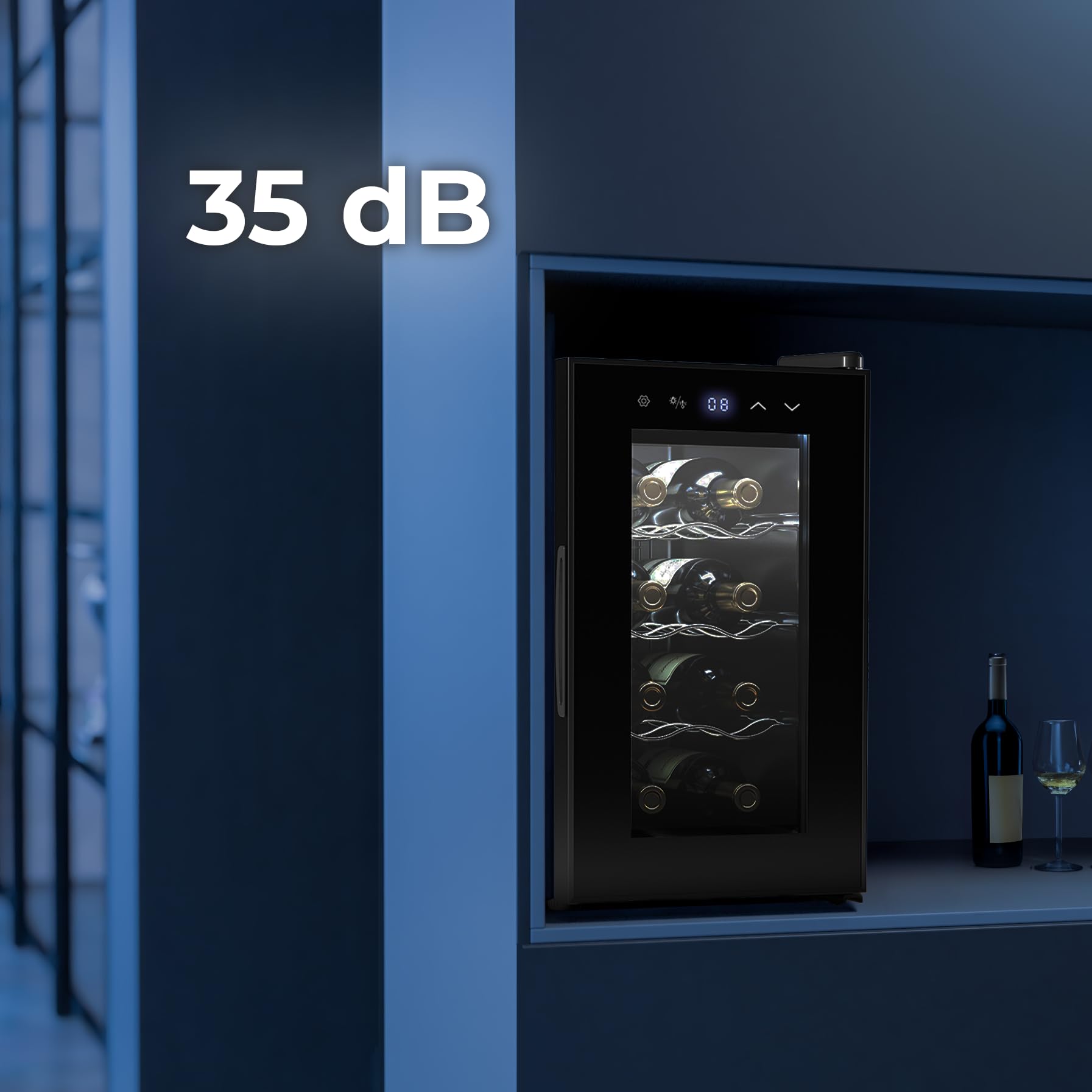 Cecotec Ninja Blast Max Tragbarer Mixer/Blender/Smoothie Maker, 570 ml, wiederaufladbar, Mixbecher & auslaufsicherer Deckel, 3 Funktionen, Smoothies, Proteinshakes, Marineblau BC251EUNV