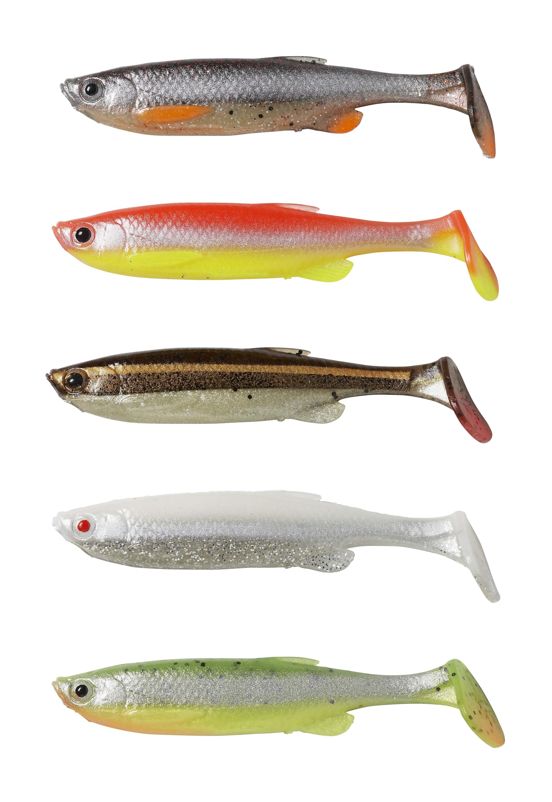 Svendsen 61813 - SG LB 3D Fat Minnow T-Tail 90 BK Minnow