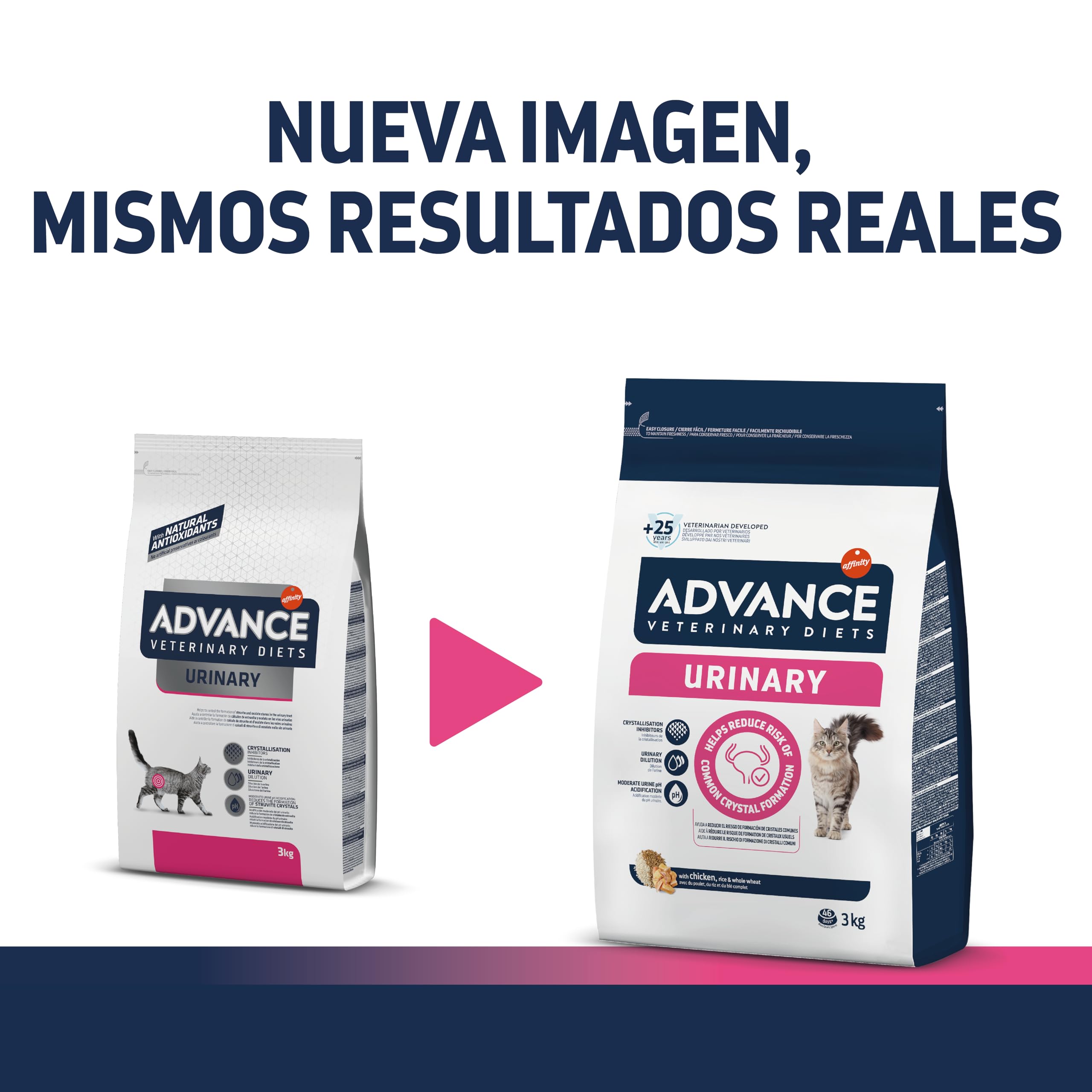 ADVANCE VETERINARY DIETS, AVET Urinary Feline 3Kg