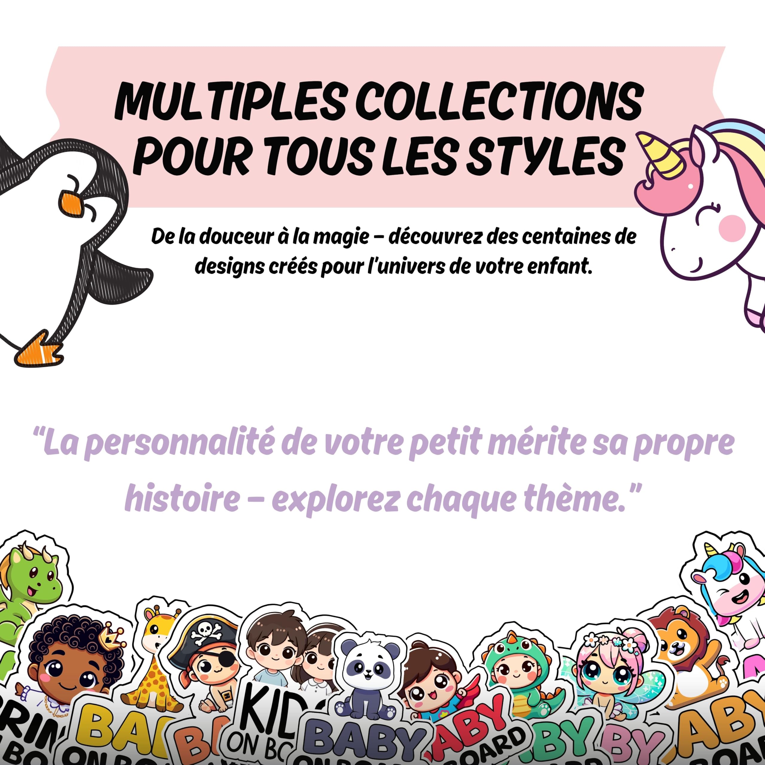 Französische Tieraufkleber 2