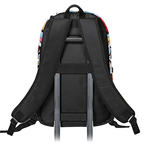 Disney Micky Maus Squares-Fan HS Rucksack 2.0, Blau