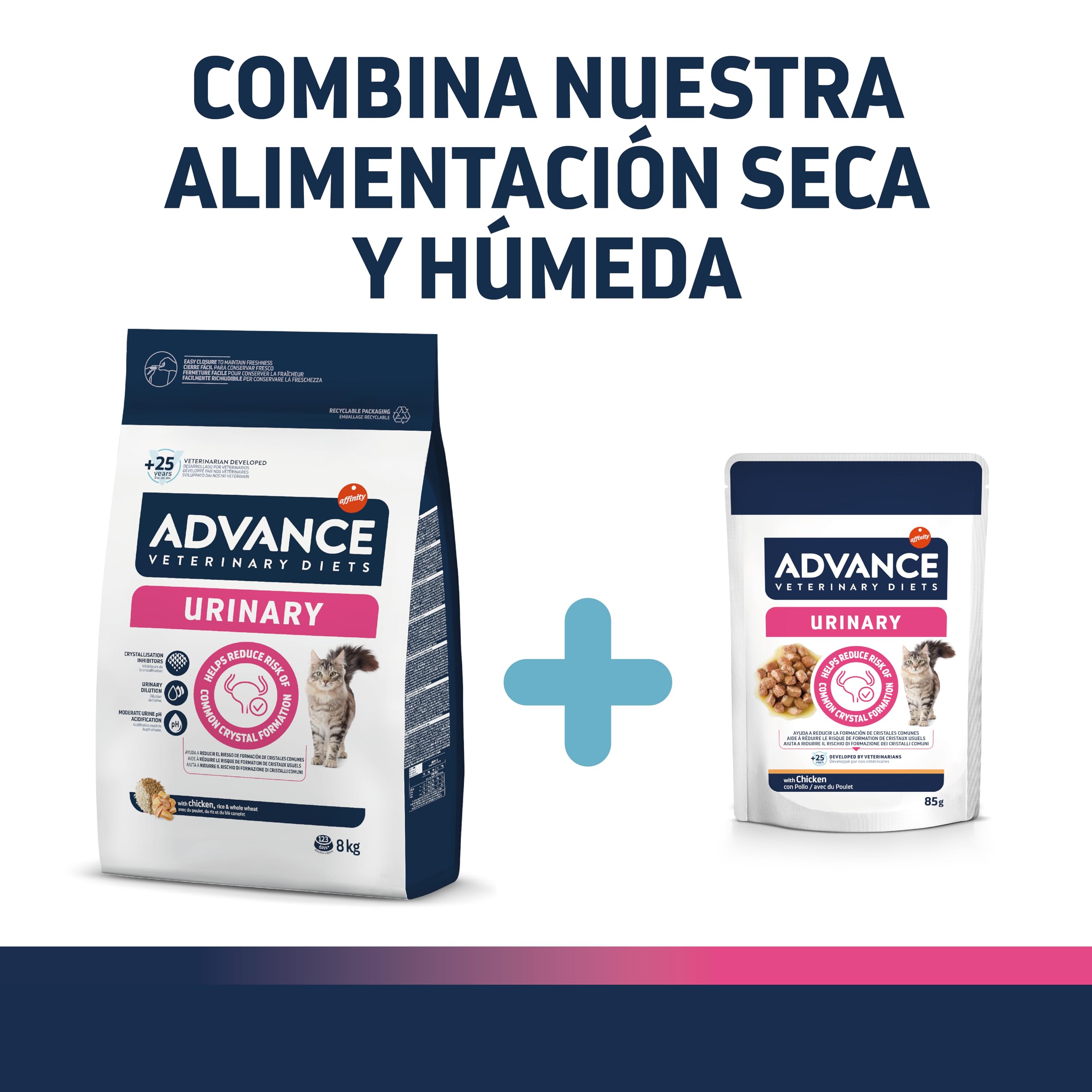 ADVANCE VETERINARY DIETS, AVET Urinary Feline 3Kg