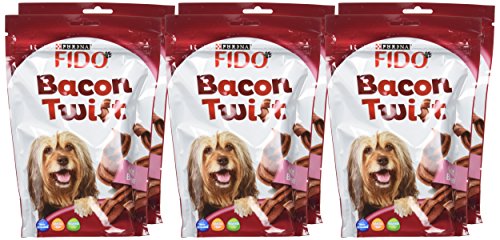 Fido Bacon Twist 120g - Hundeleckerli - 6er Pack