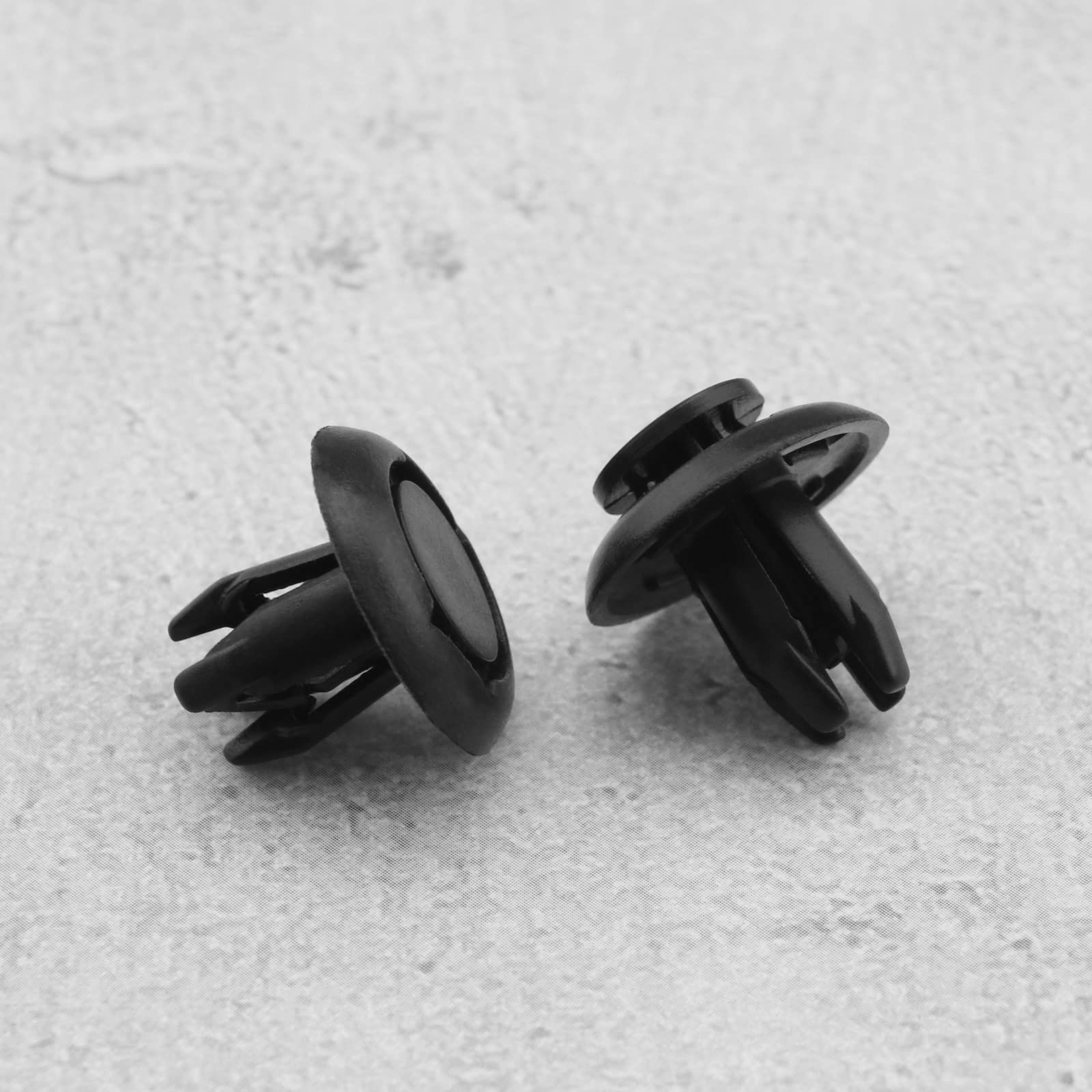 Be In Your Mind 30 Stück Befestigungsclips für Stoßstange vorne Auto 90118-WB048 B45A56146A kompatibel mit CX-3 CX-5 2 3 Spritzschutz Kotflügel Halteclip für Stoßstange