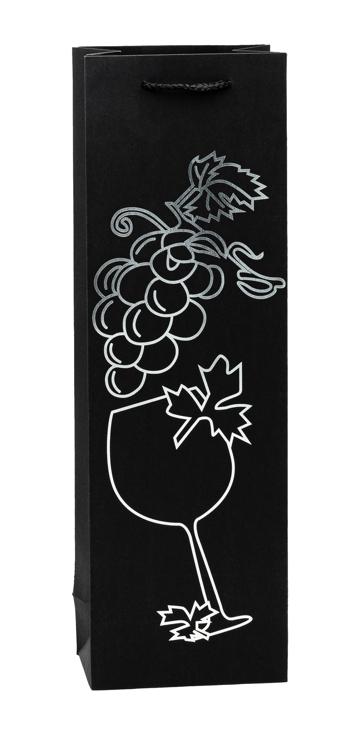 TSI Geschenktüten WEIN Premium für Wein- und Sektflaschen, 12er Packung, Größe: Flasche (HxBxT 38 x 12 x 8 cm), Art. Nr. 88281