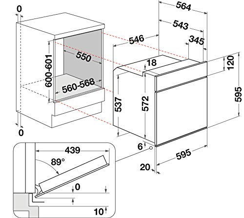 Bauknecht HEKO 566 Pyro Herd-Kochfeld-Kombination /Glaskeramik-Kochfeld (60 cm) / Pyrolyse-Selbstreinigungssystem / Multi-Level-Kochen / Backauszug mit 2 Ebenen, Schwarz