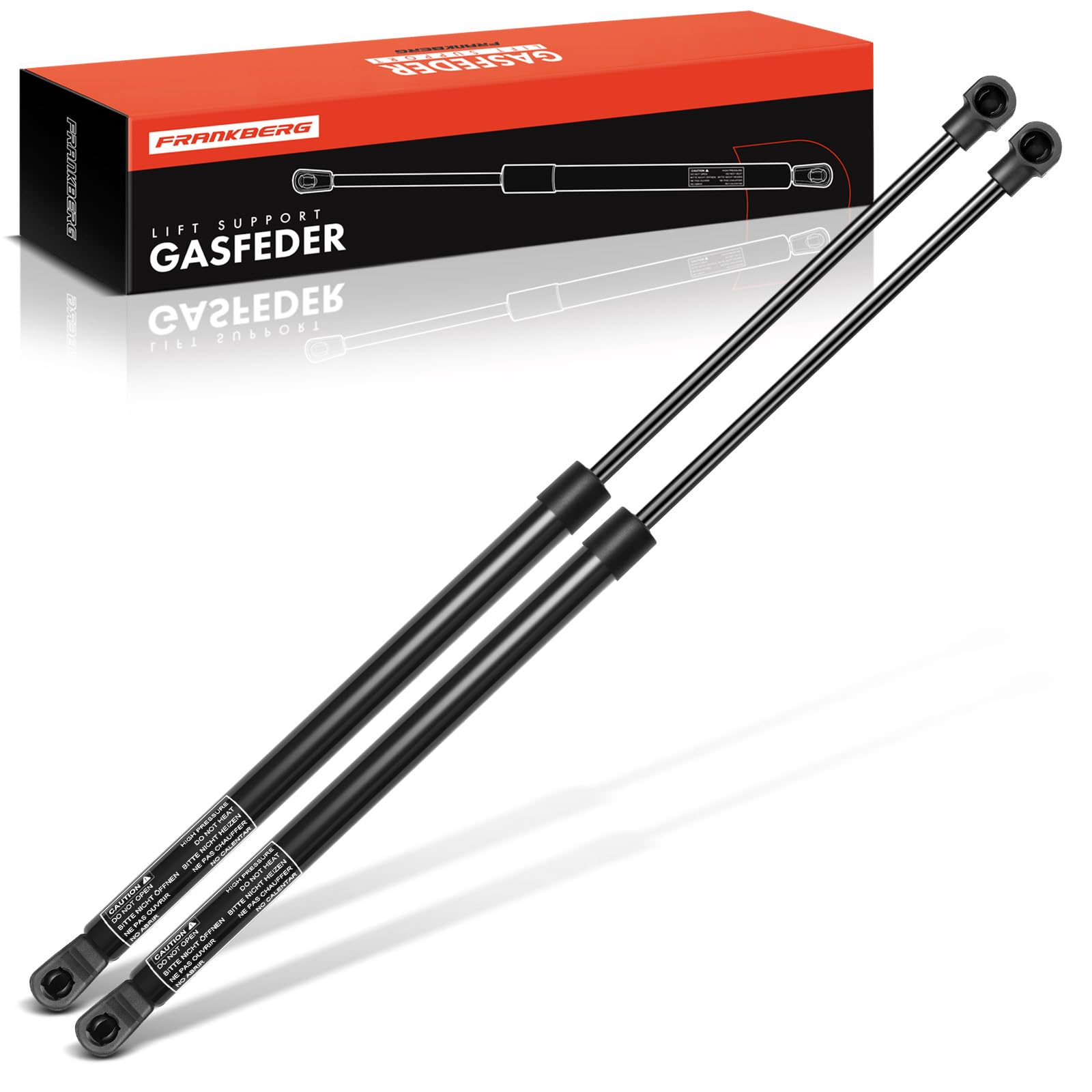 Frankberg 2x Gasfeder Dämpfer Heckklappe Kompatibel mit 147 937 1.6L 1.9L 2.0L 3.2L Schrägheck 2001-2010 Replace# 46771551