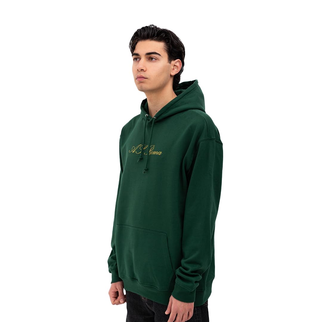 AS Roma Unisex Verde-l Kapuzenpullover, grün, L