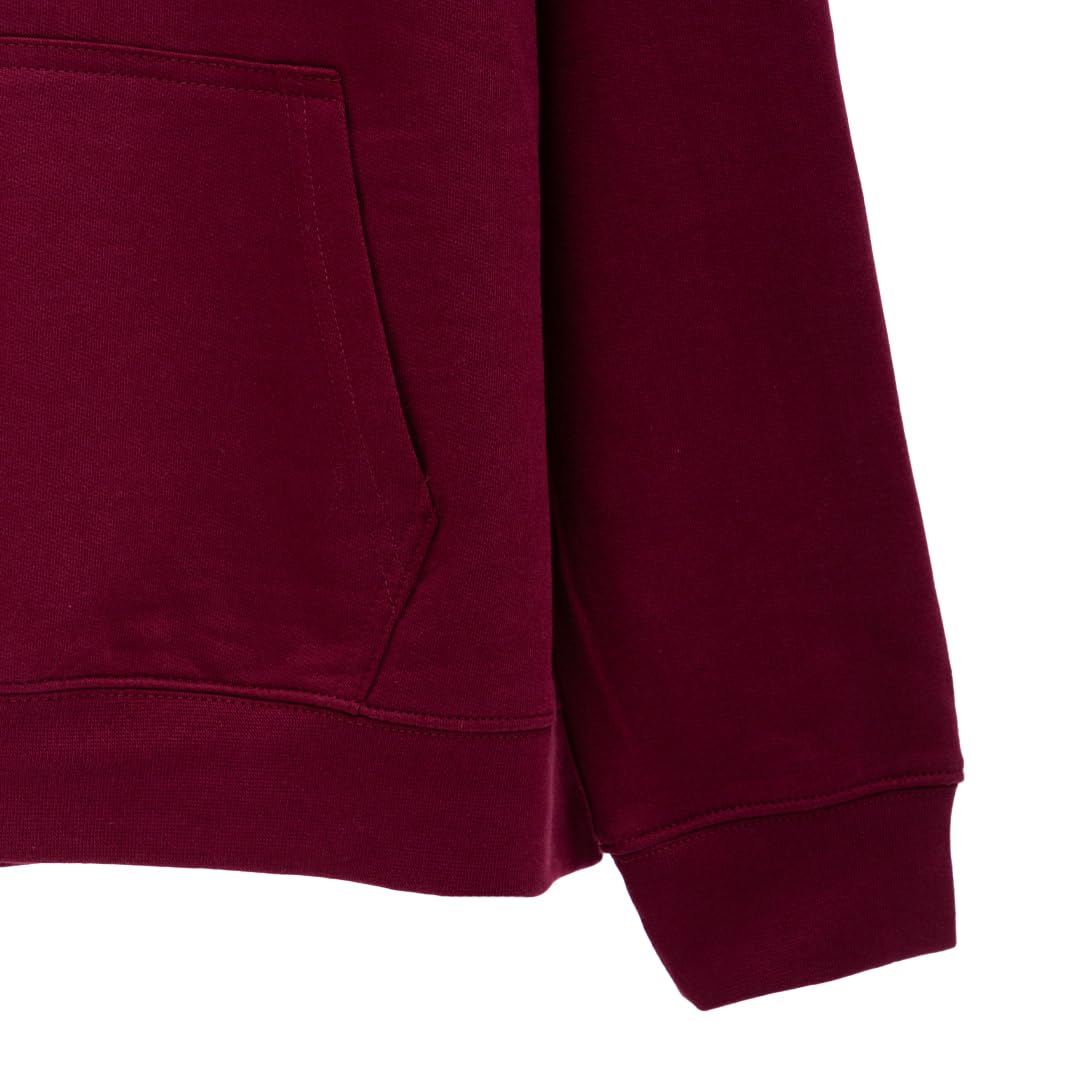 AS Roma Unisex Rosso-XXL Kapuzenpullover, rot