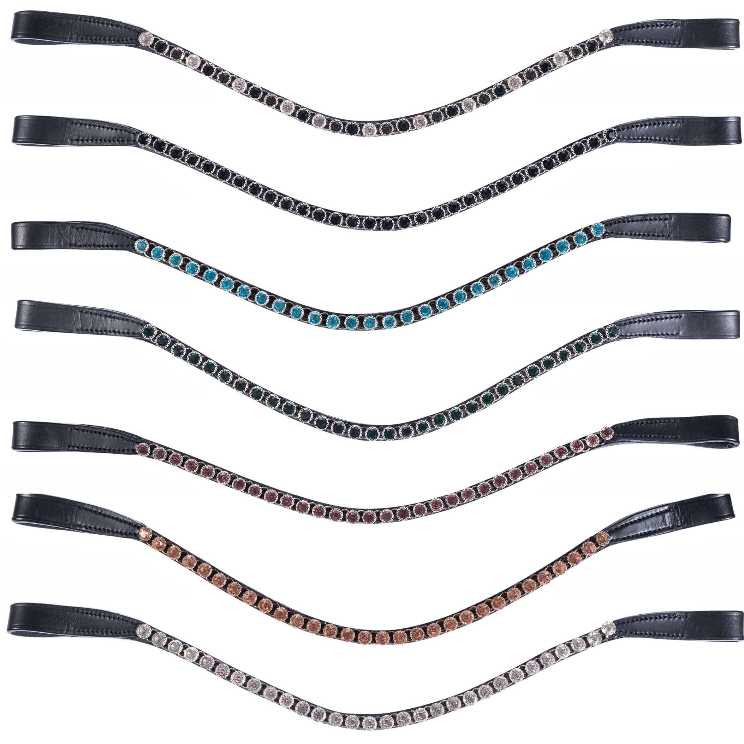 HKM Precious Stirnband Hellblau Einheitgröße