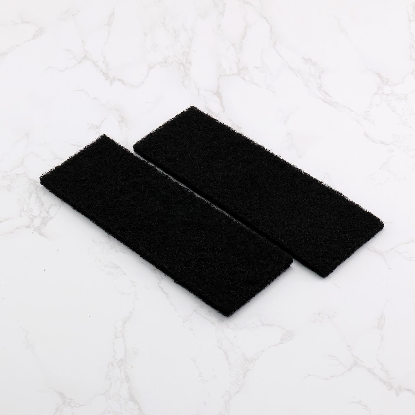 Be In Your Mind 6 Stück Kohlefilter Ersatz-Aktivkohlefilter für Katzentoiletten Geruchsfilter Kompatibel mit Litter Robot 3 Schwarz