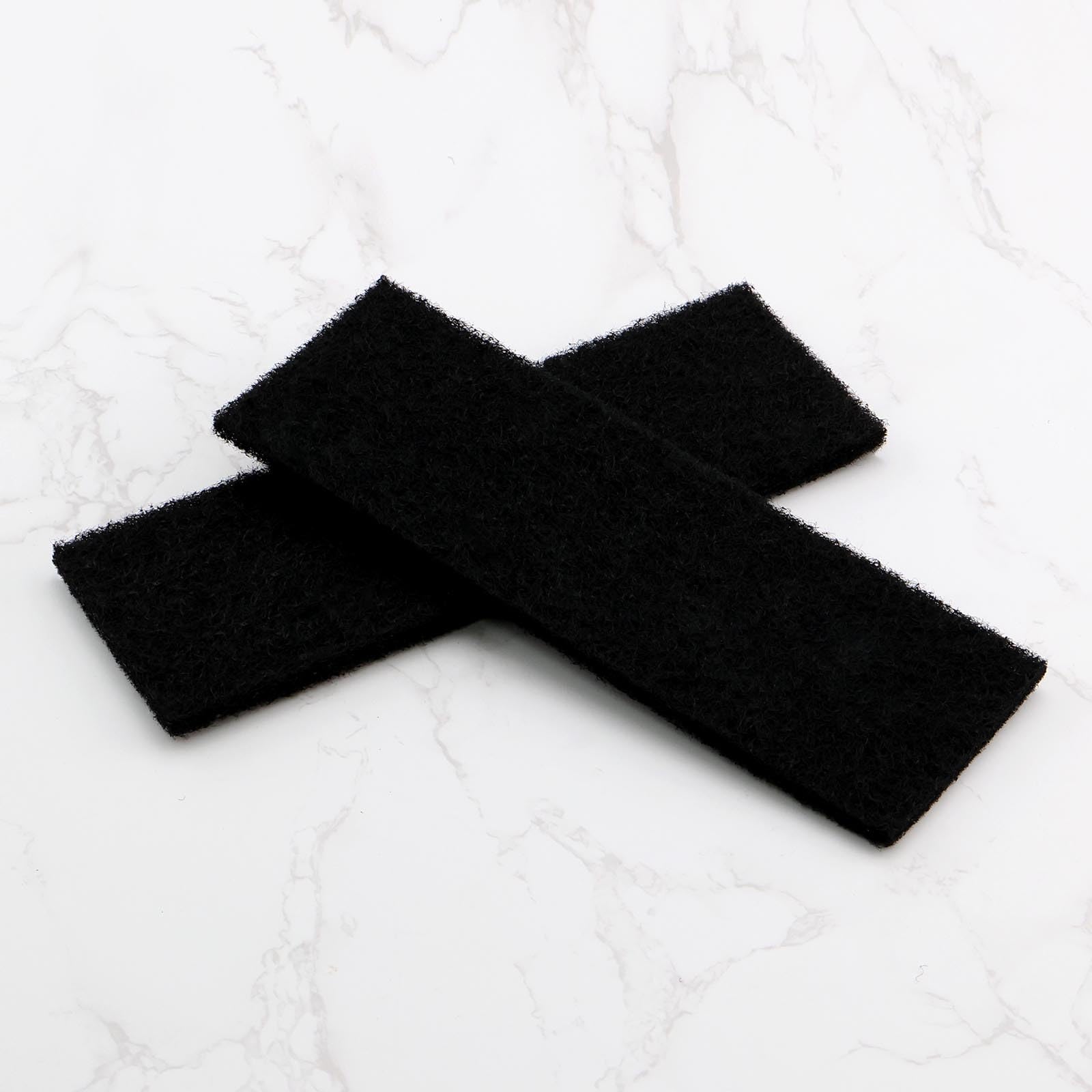 Be In Your Mind 6 Stück Kohlefilter Ersatz-Aktivkohlefilter für Katzentoiletten Geruchsfilter Kompatibel mit Litter Robot 3 Schwarz