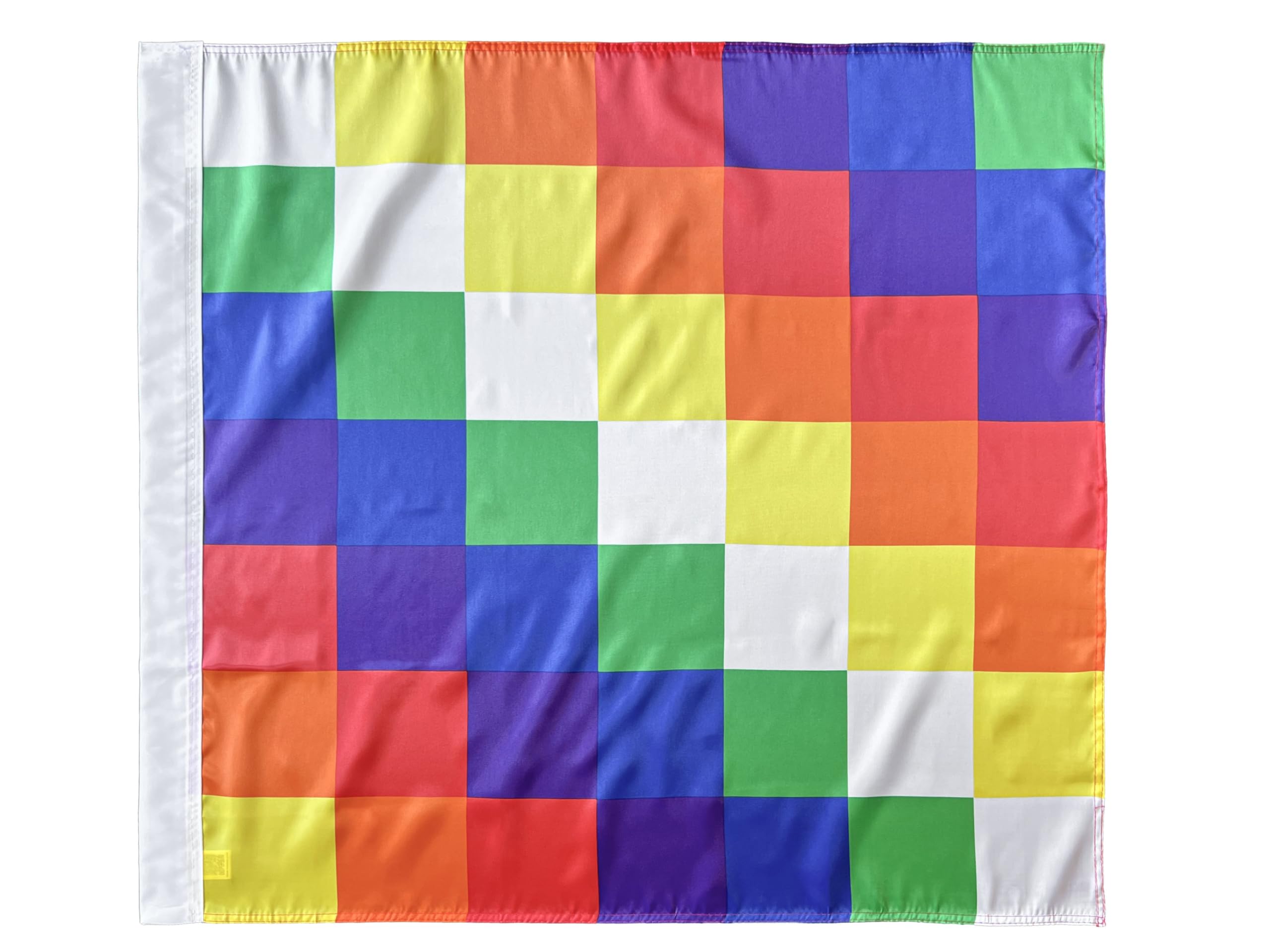 Durabol Wiphala-Flagge, 90 x 90 cm, Satin