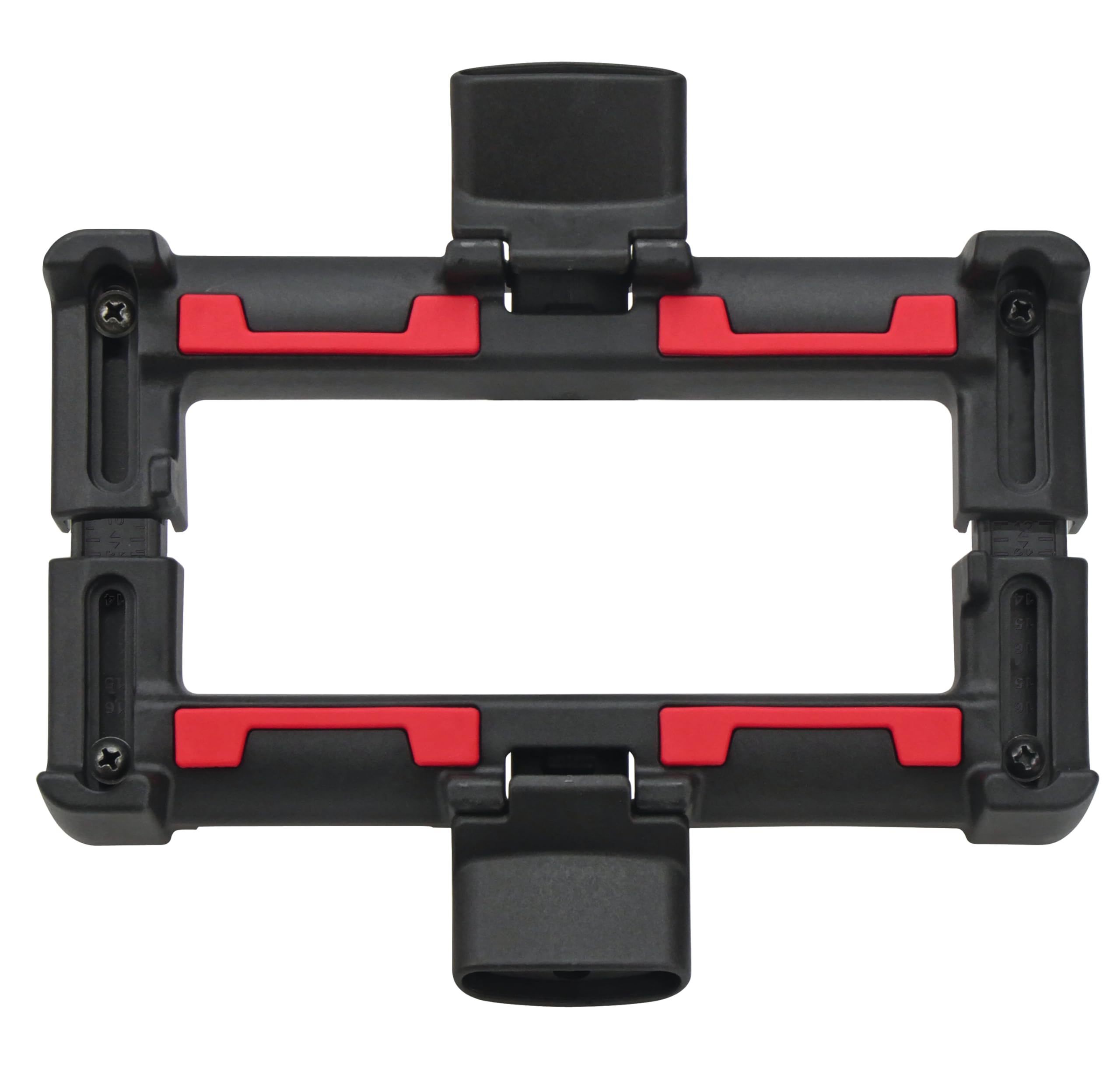 VAUDE UniKlip System, Universal-Befestigungssystem Gepäckträger, Black, Einheitsgröße