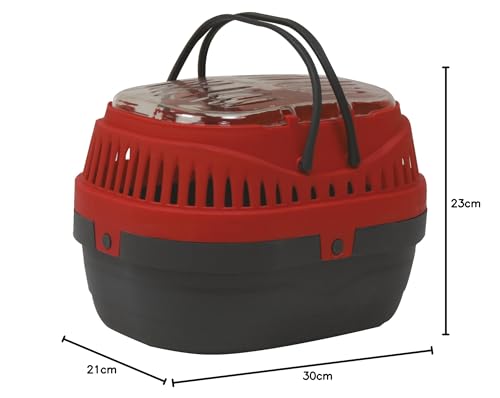 Croci R6075972 Transportkiste für Nager, 30 x 23 x 21 cm