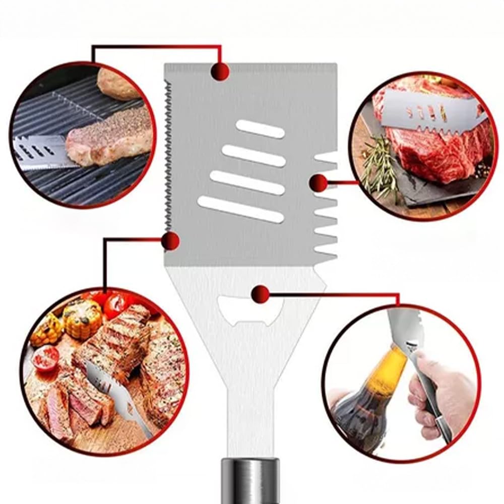 Küchenprofi BBQ Set ARIZONA 16-teilig, Grill Zubehör Set, schwarzer Aluminium Koffer, ideales Geschenkset