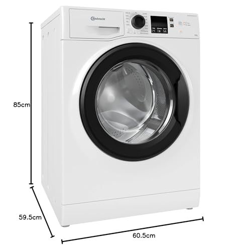 Bauknecht BPW 1014 A Waschmaschine Frontlader/ 10 kg/ kraftvolle Fleckentfernung/Kurz 45 / Clean Plus/ Kurz 30 / Anti-Allergie Plus/ Mengenautomatik/ Option Extra Touch/ Dynamic Inverter Motor