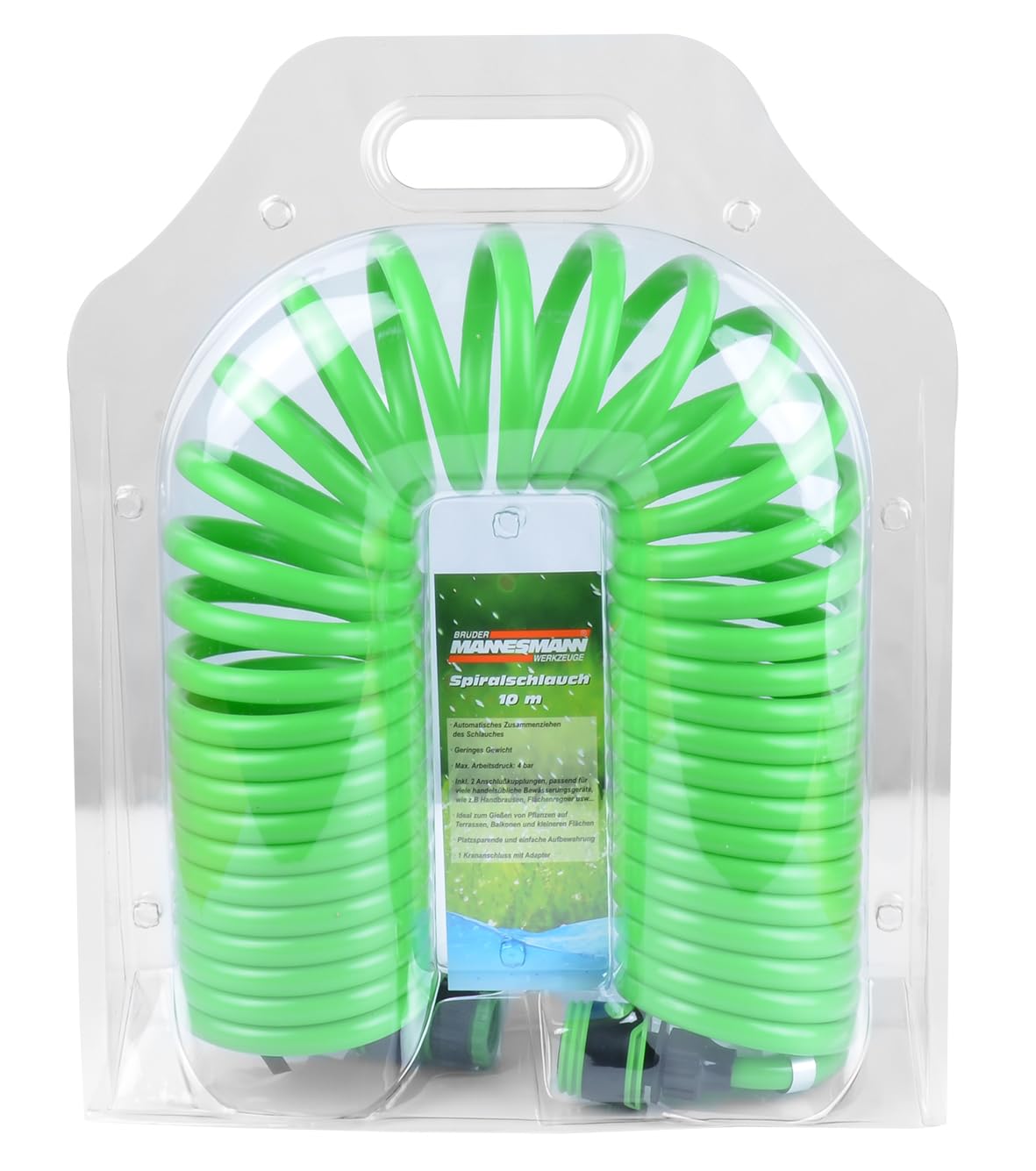 Brüder Mannesmann M60311 Spiralschlauch 10 m