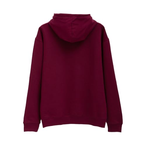 AS Roma Unisex Rosso-XXL Kapuzenpullover, rot