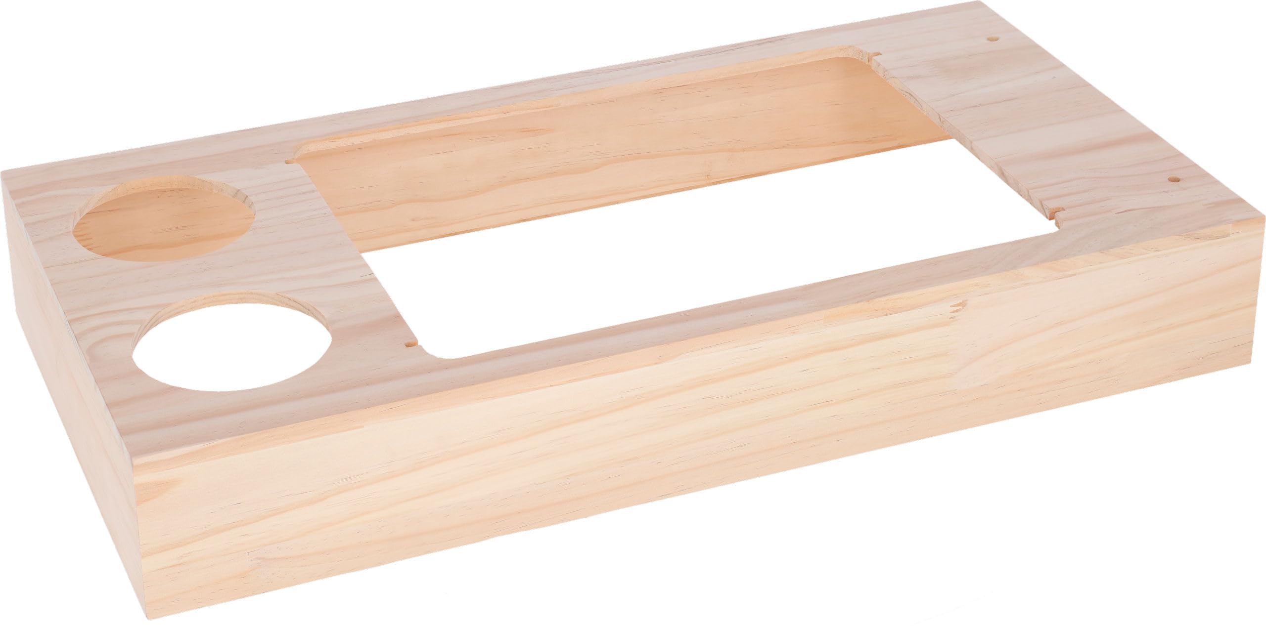 Kerbl Pet Buddel- und Futterstation, Fressstation, Buddelkiste, 70x36x24cm, Kiefernholz, Tierfütterung, Nager, für Innen- und Außenbereich