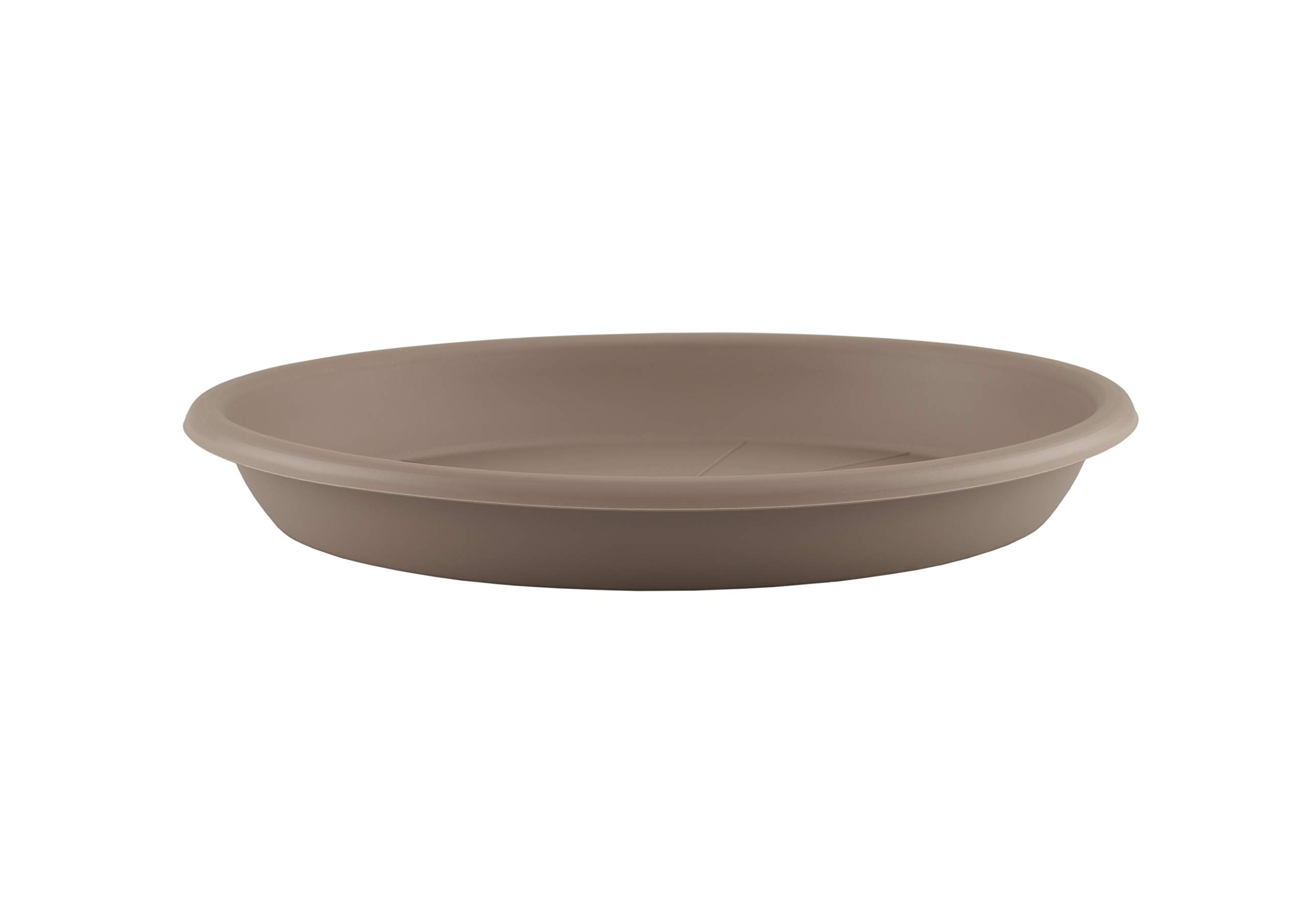 ROUND SAUCER 35CM TAUPE