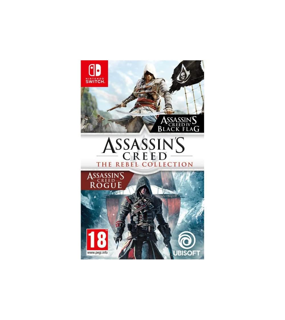 Assassin's Creed Schwarze Flagge + Rogue – Schalter