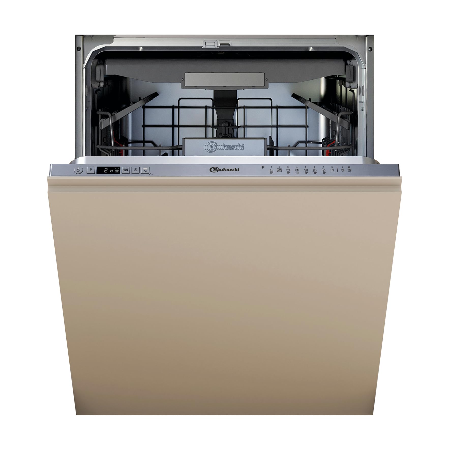 Bauknecht BKSV2 IAN Vollintegrierbarer Geschirrspüler / 60 cm/ActiveDry – automatisches Türöffnungssystem/Startzeitvorwahl/Vollwasserschutz