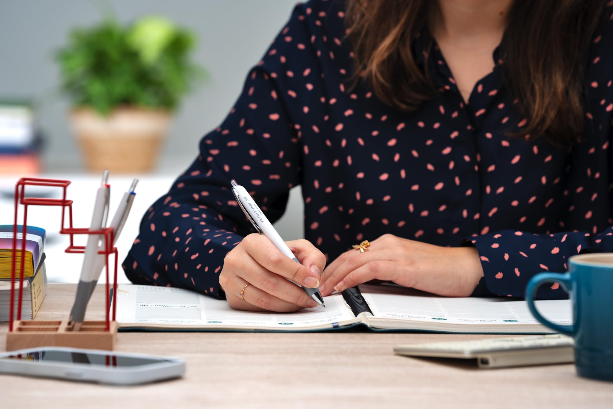 Pentel FLOATUNE YR10 Nachfüllmine für 1.0 mm Tintenroller, schwarz (12 Stück)