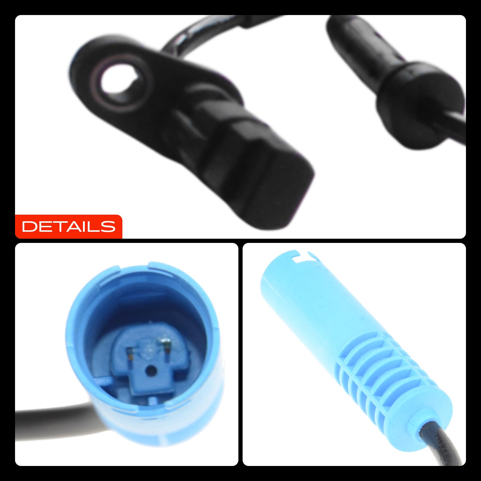 ABS Sensor Raddrehzahl Hinten Links oder Rechts für 5er E39 520 523 525 528 530 535 540 M5 1998-2003 34526756376