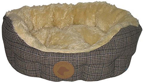 "Country Dog" Hundekörbchen im Tweed Look