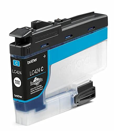 Brother Original Tintenpatrone Cyan DCP-J1200DW (750 Seiten nach ISO Standard 24711), LC424C